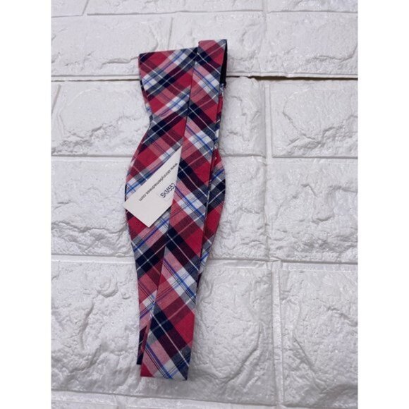 Skinny Tie Madness - Men’s Bow Tie Pink Multicolor SKM552 - Picture 6 of 7